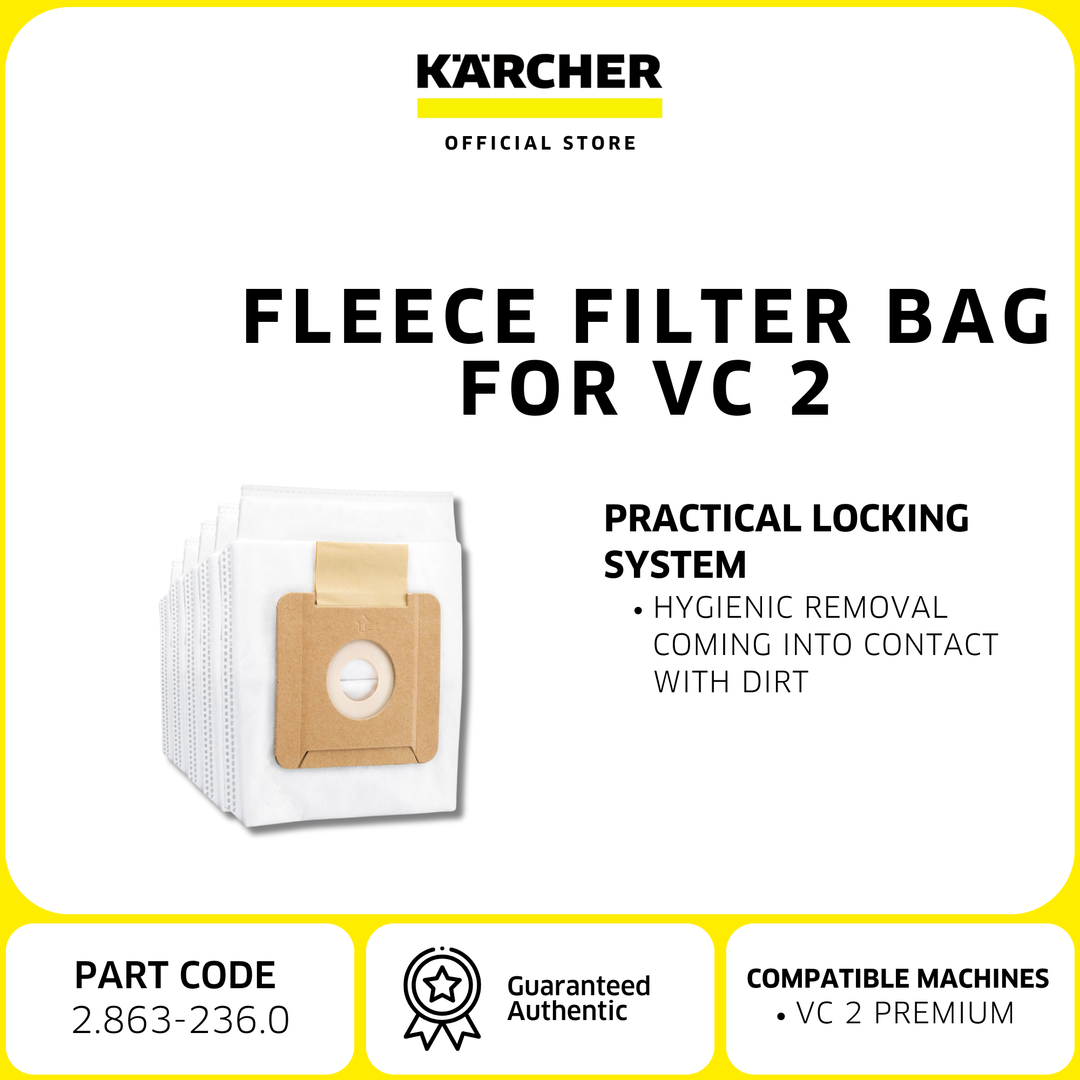 Karcher Fleece filter bag VC 2 Premium | Acc. Vacuum cleaner