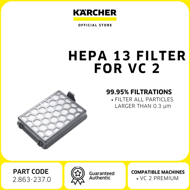 karcher Hepa 13 for VC 2 | Acc. Vacuum cleaner