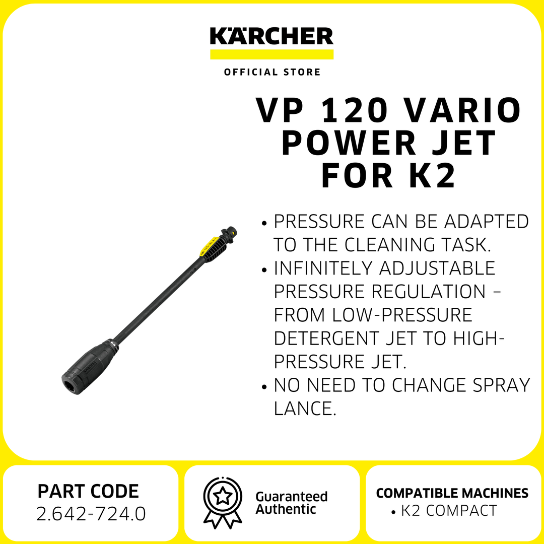 Karcher VP 120 Vario power jet K2 | Acc. High pressure washer