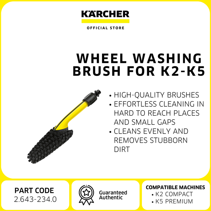 Karcher Wheel washing Brush K2 | Acc. High pressure washer