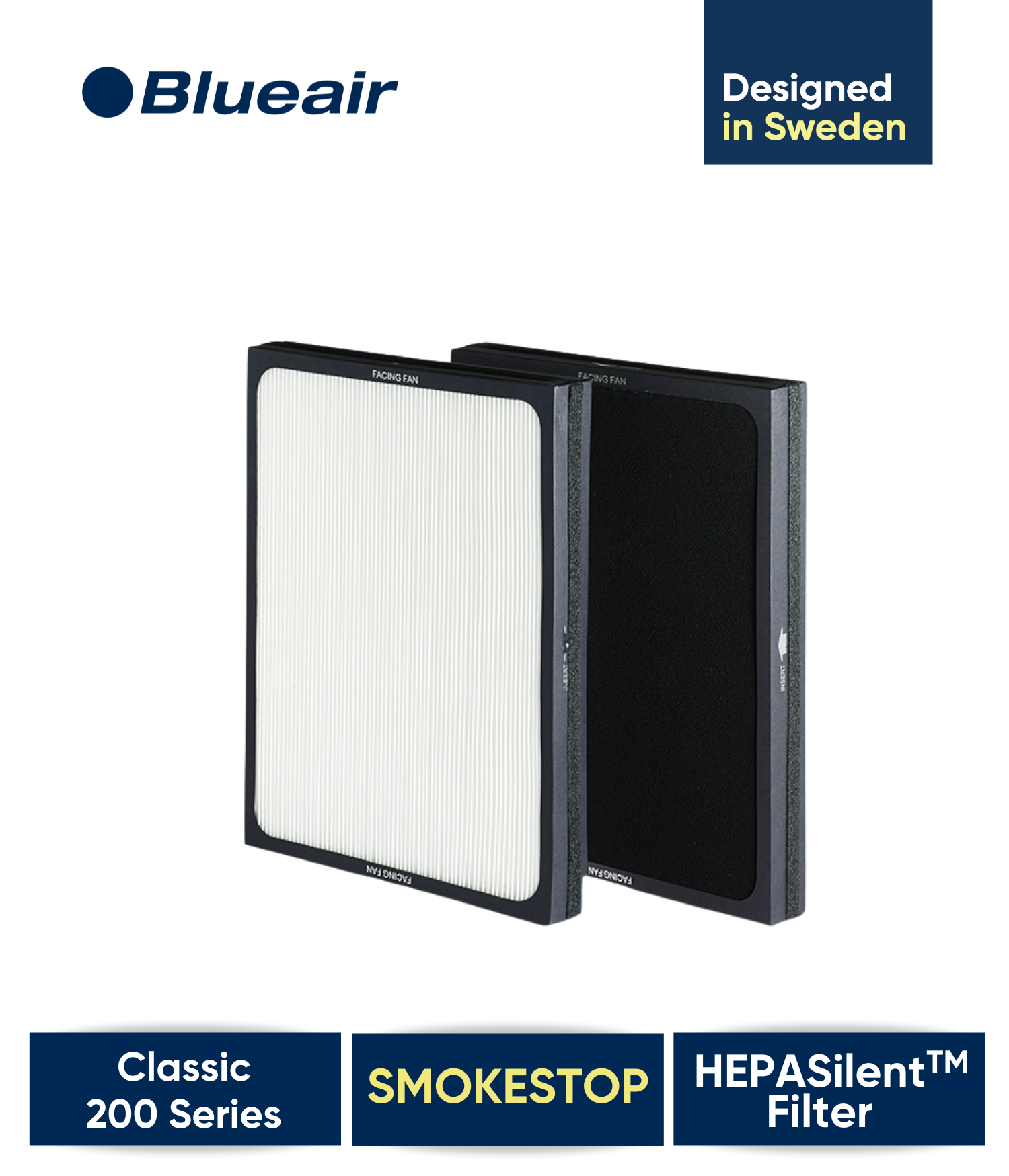 Blueair series hot sale smokestop filter