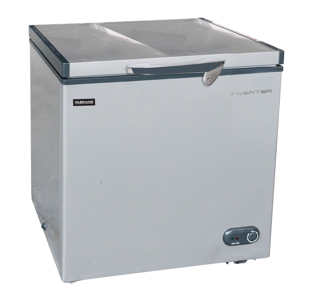 Fabriano FSTC055SG-I 5.5cuft Inverter Solid Top Dual Function Chest Freezer