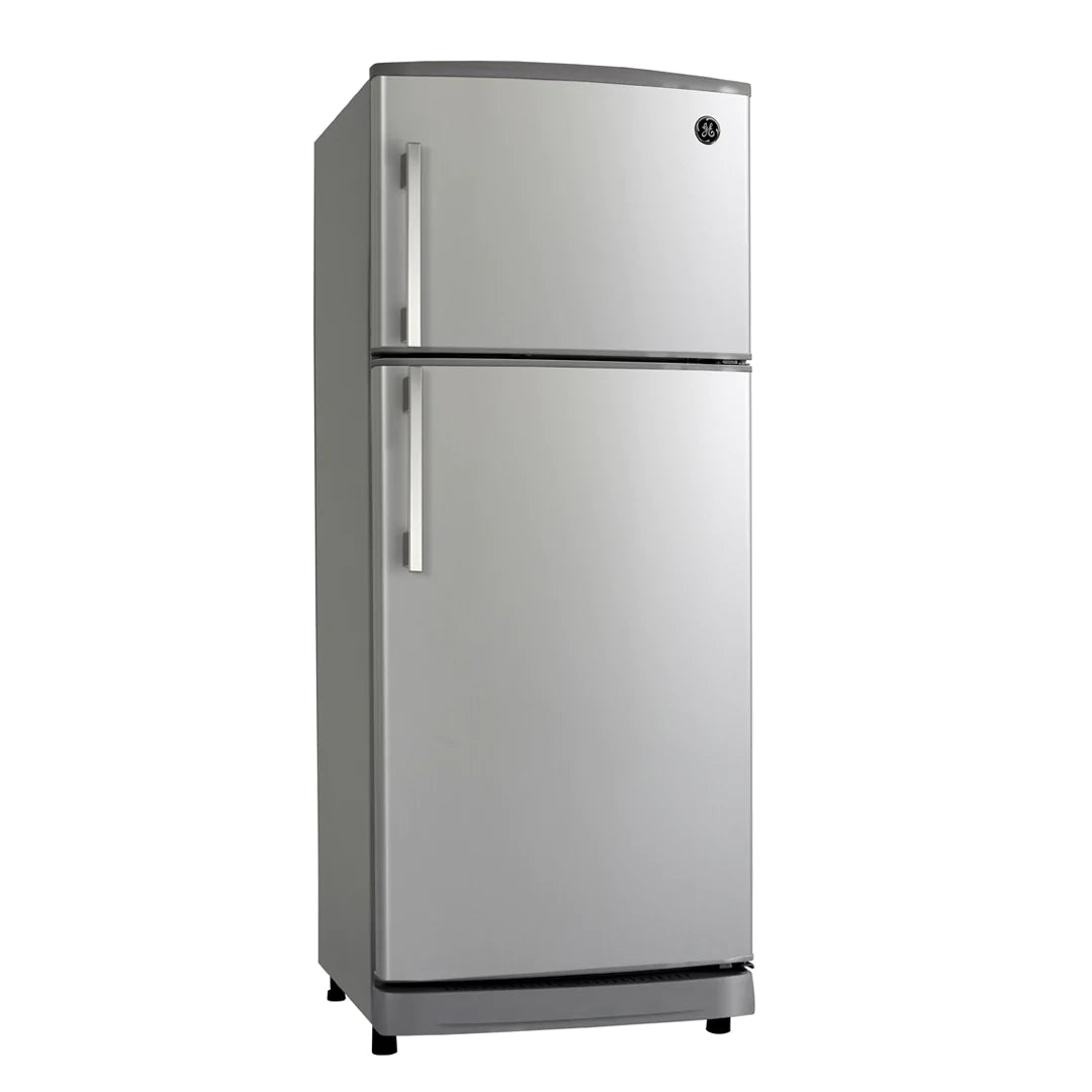 GE Appliances 13cu.ft Top Mount Direct Cool Refrigerator GMV130BAYRAG (NO BOX AND YELLOWISH)