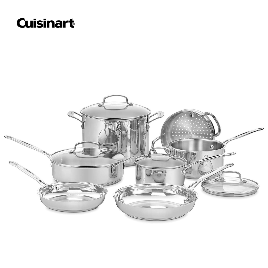 77-11GPH -11PIECE CHEF'S CLASSIC STAINLESS COOKWARE SET
