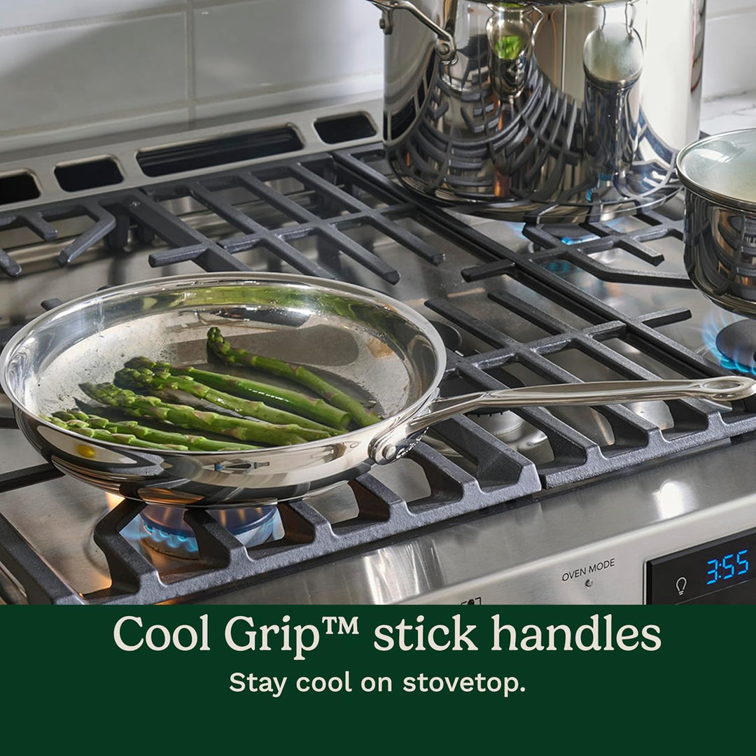 77-11GPH -11PIECE CHEF'S CLASSIC STAINLESS COOKWARE SET