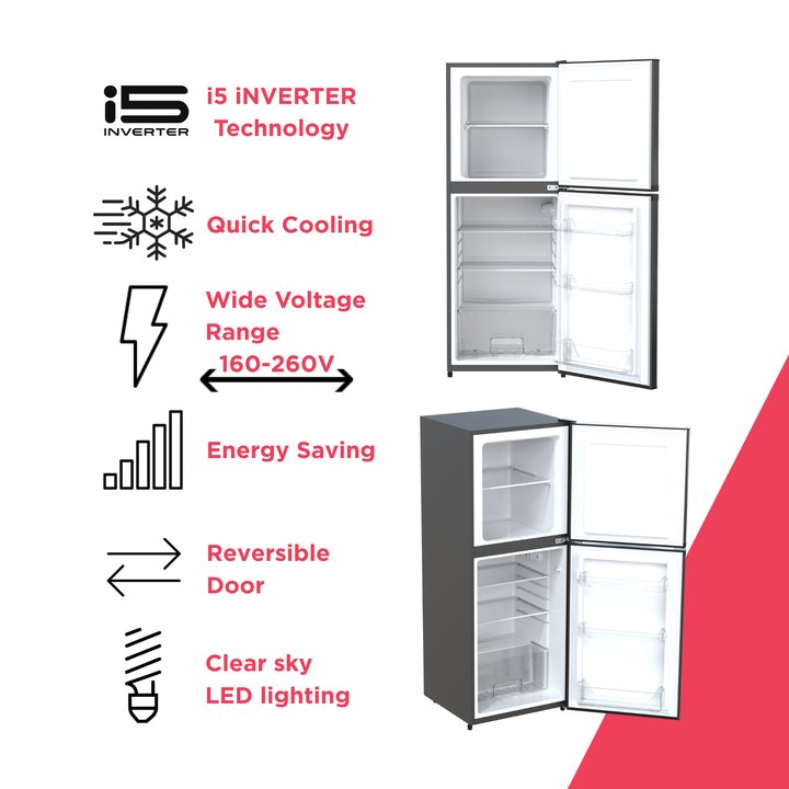 Frigidaire FR-DC07WBDS 7 Cu. Ft. i5 iNVERTER Direct Cool Refrigerator