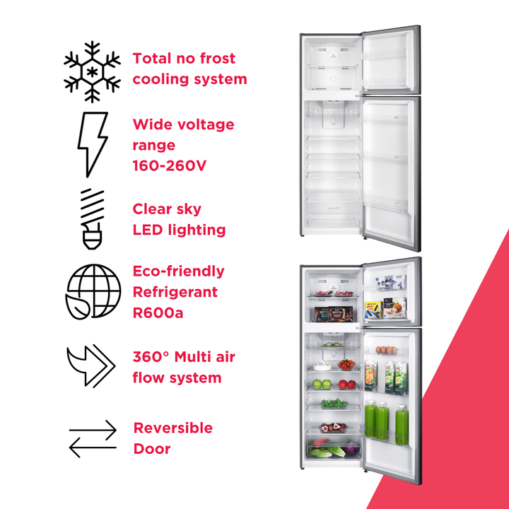 Frigidaire FR-NF09HBBS 9 Cu. Ft. i5 iNVERTER No Frost Refrigerator