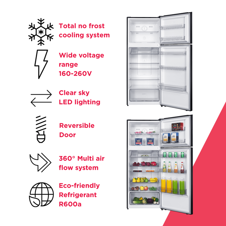 Frigidaire FR-NF15HBBS 14.7 Cu. Ft. i5 iNVERTER No Frost Refrigerator