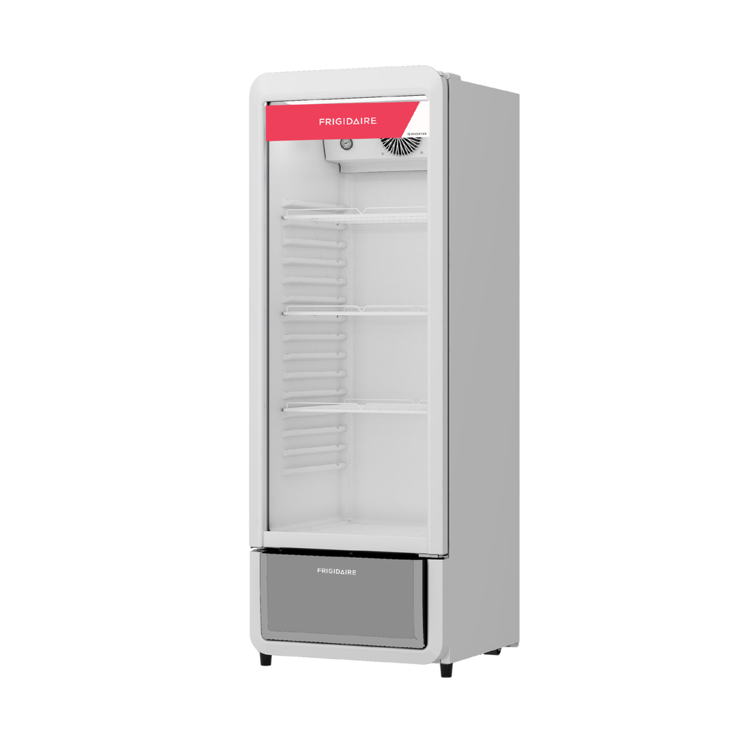 Frigidaire FR-SC09ICBWG 9 Cu. Ft. i5 iNVERTER Arched Door Showcase Chiller