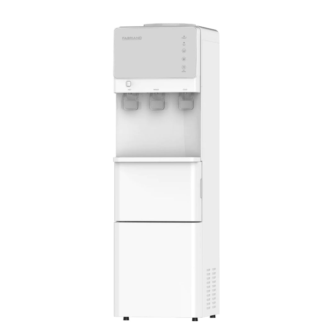 Fabriano Top Load Hot, Normal and Cold Water Dispenser with Ice Maker FWDA3TWH-ICE