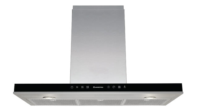 Ariston HLB 9.8 LTIX 90cm Wall Mounted Rangehood