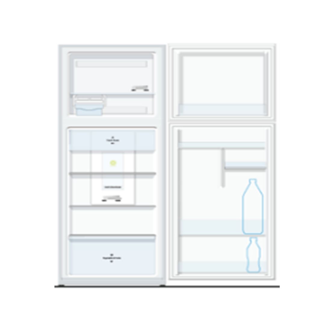 Mabe 8.5cuft Top Mount No Frost Refrigerator MTV085ICERSG