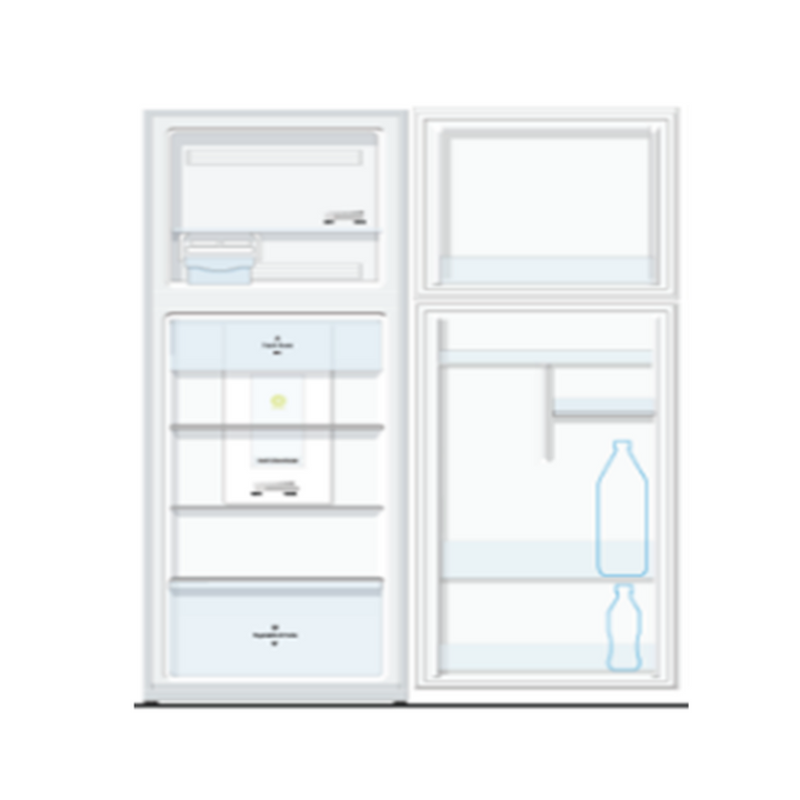 Mabe 8.5cuft Top Mount No Frost Refrigerator MTV085ICERSG