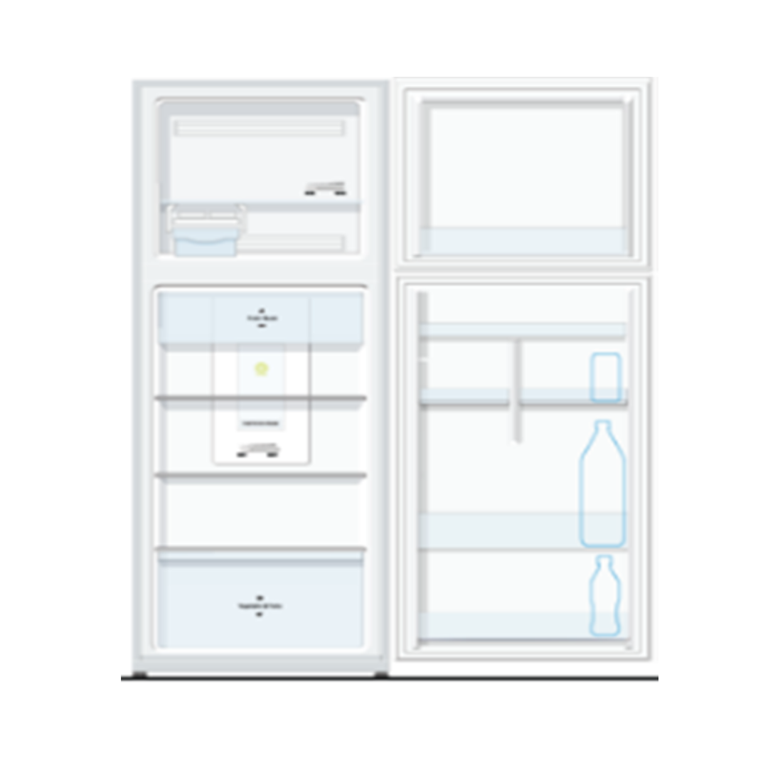 Mabe 11cuft Top Mount No Frost Refrigerator MTV110ICERSG