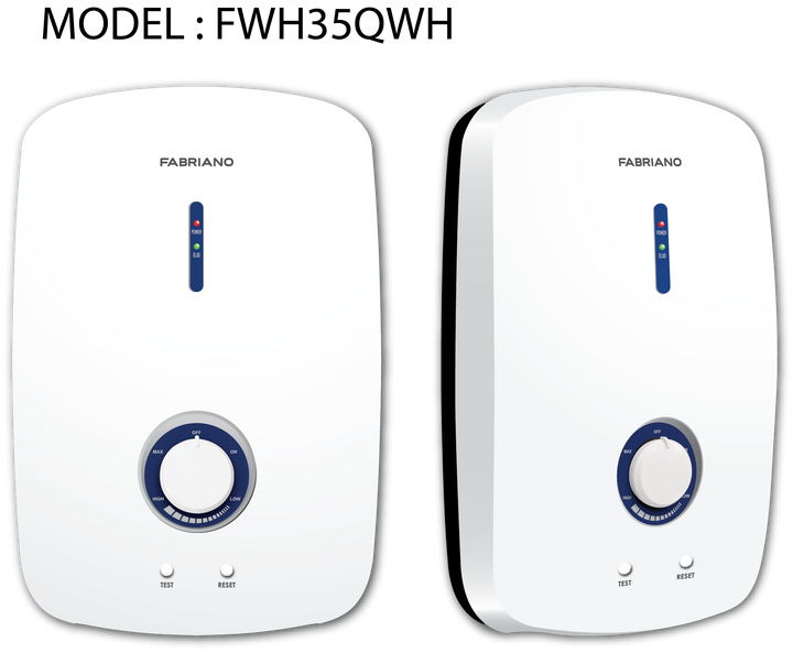 Fabriano 3.5kW Multipoint Water Heater FWH35QWH