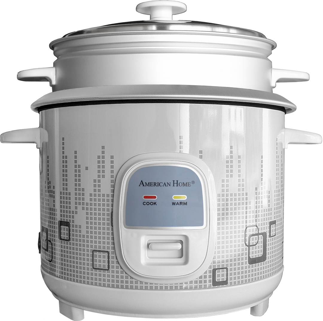 American Home 1.8L/ 10cups Rice Cooker ARC-N1821WSS