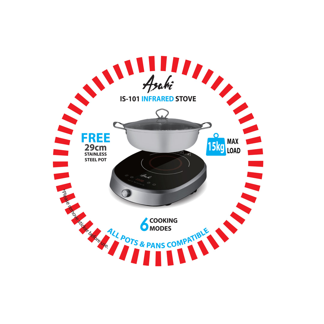 Asahi Single Infrared Stove IS-101