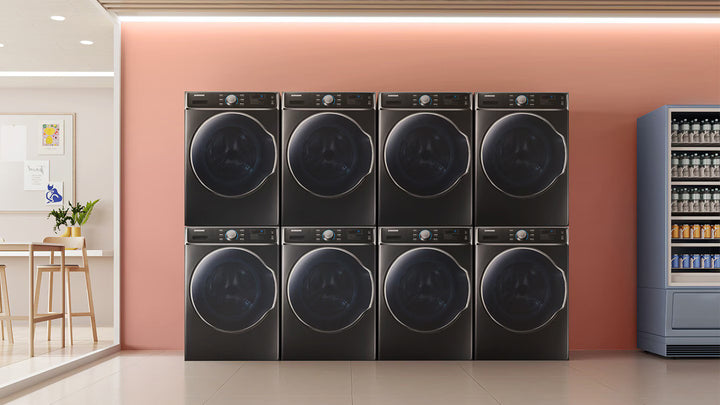 Samsung Inverter Commercial Washer and Gas Dryer 14 kg  (WF18FG940CGVTC  & DV14FG94GCGVTC)