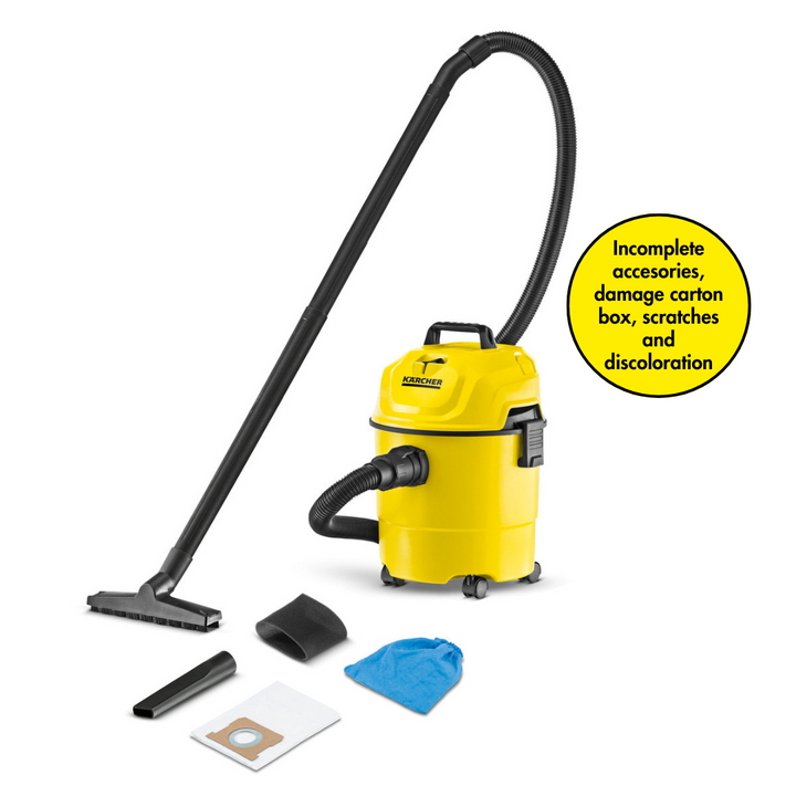 Karcher Wet and Dry Vacuum Cleaner WD 1 Classic