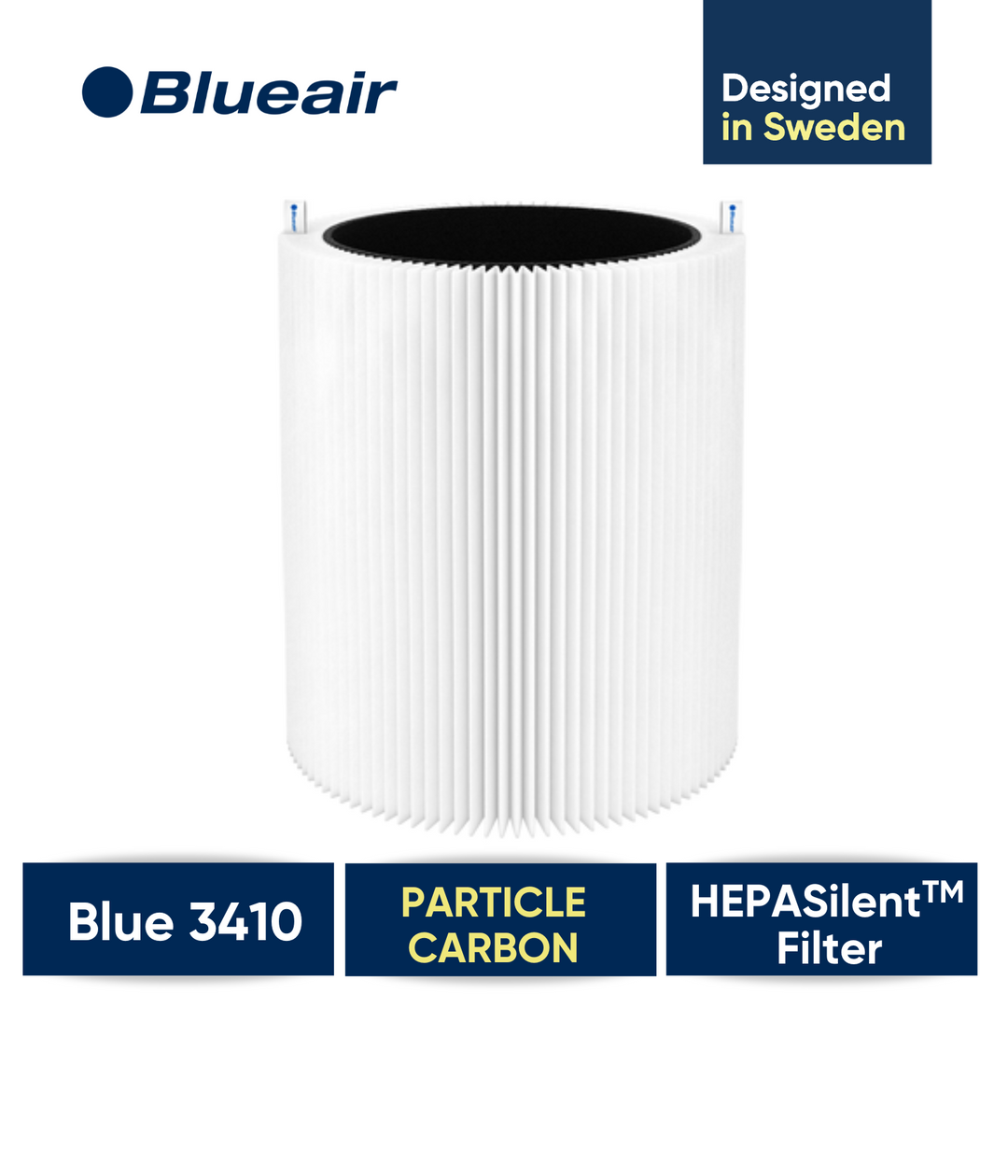 Blueair Blue Pure 3410 Auto Particle + Carbon Filter