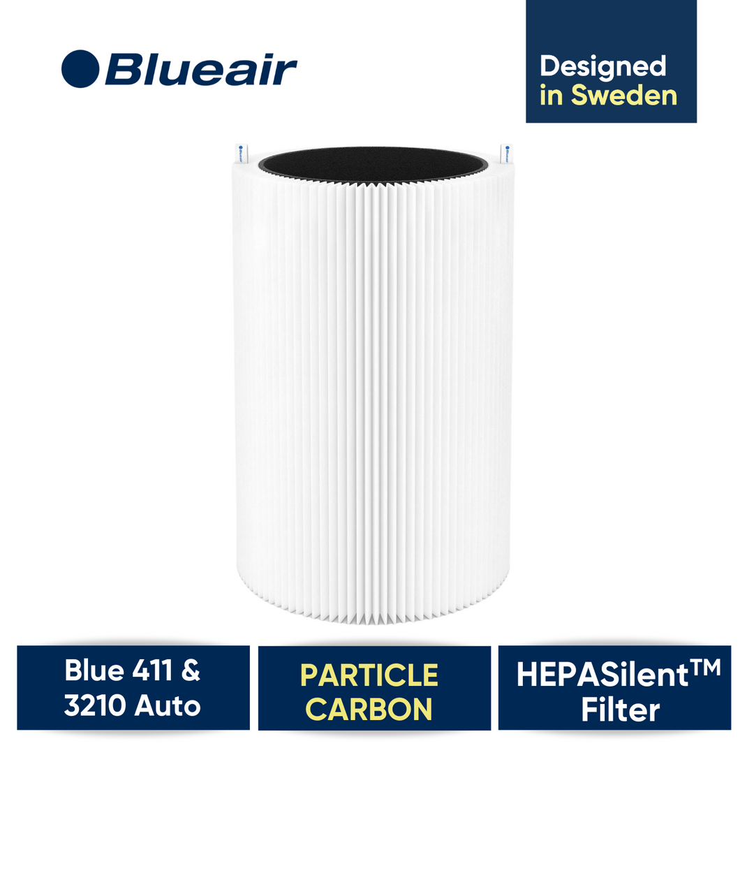 Blueair Blue Pure 411 / 3210 Particle + Carbon Filter