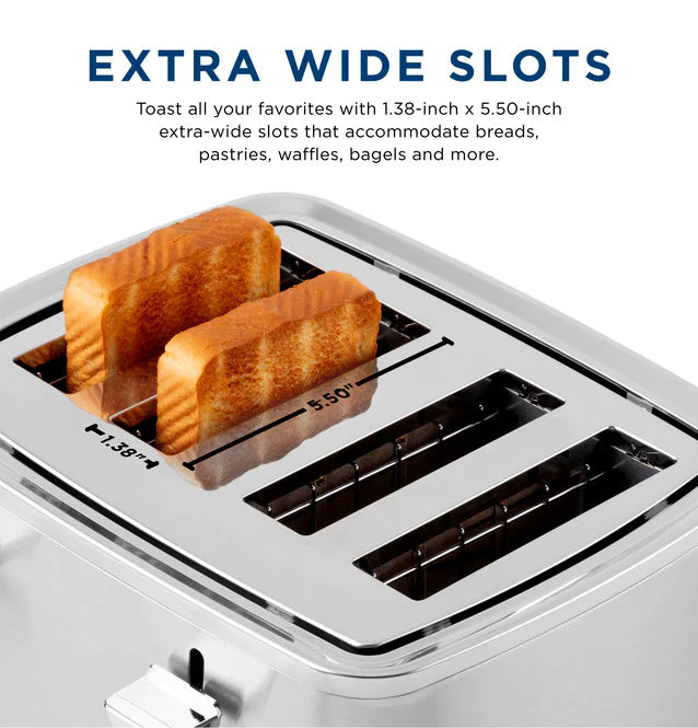 GE Appliances 4-Slice Toaster G9TMA4SSPSS