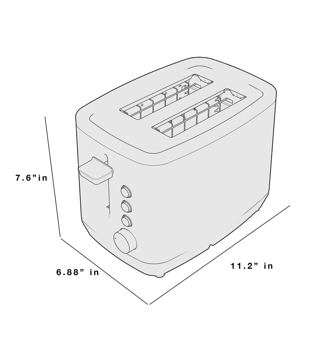 GE 2-Slice Toaster G9TMA2SSPSS