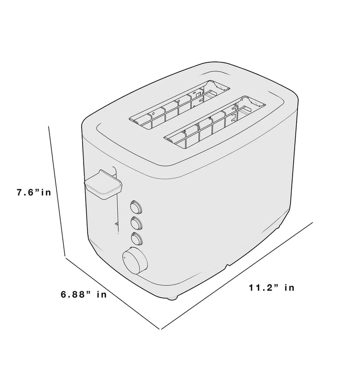 GE 2-Slice Toaster G9TMA2SSPSS