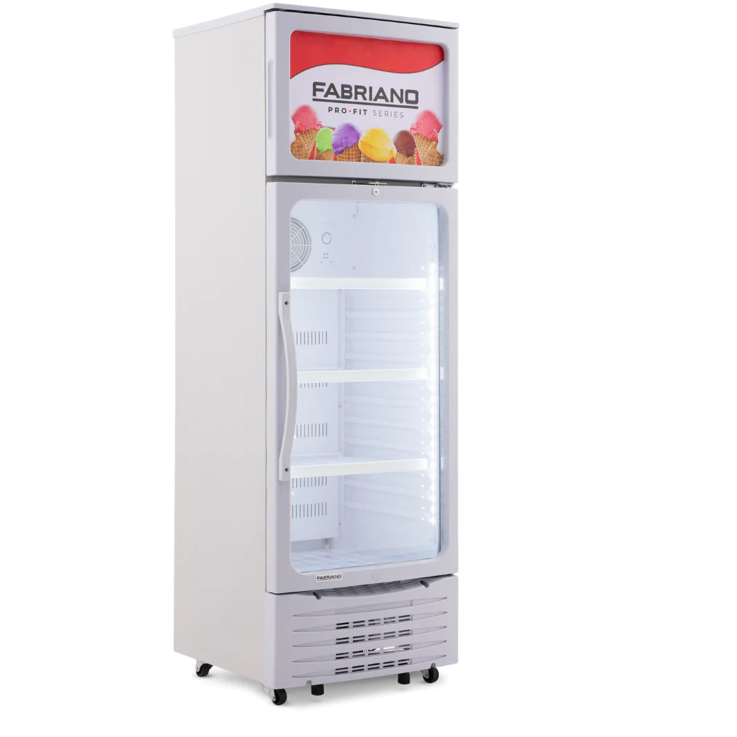 Fabriano 3cuft Freezer + 12cuft Chiller Combination Freezer and Showcase Chiller FFCC12SG