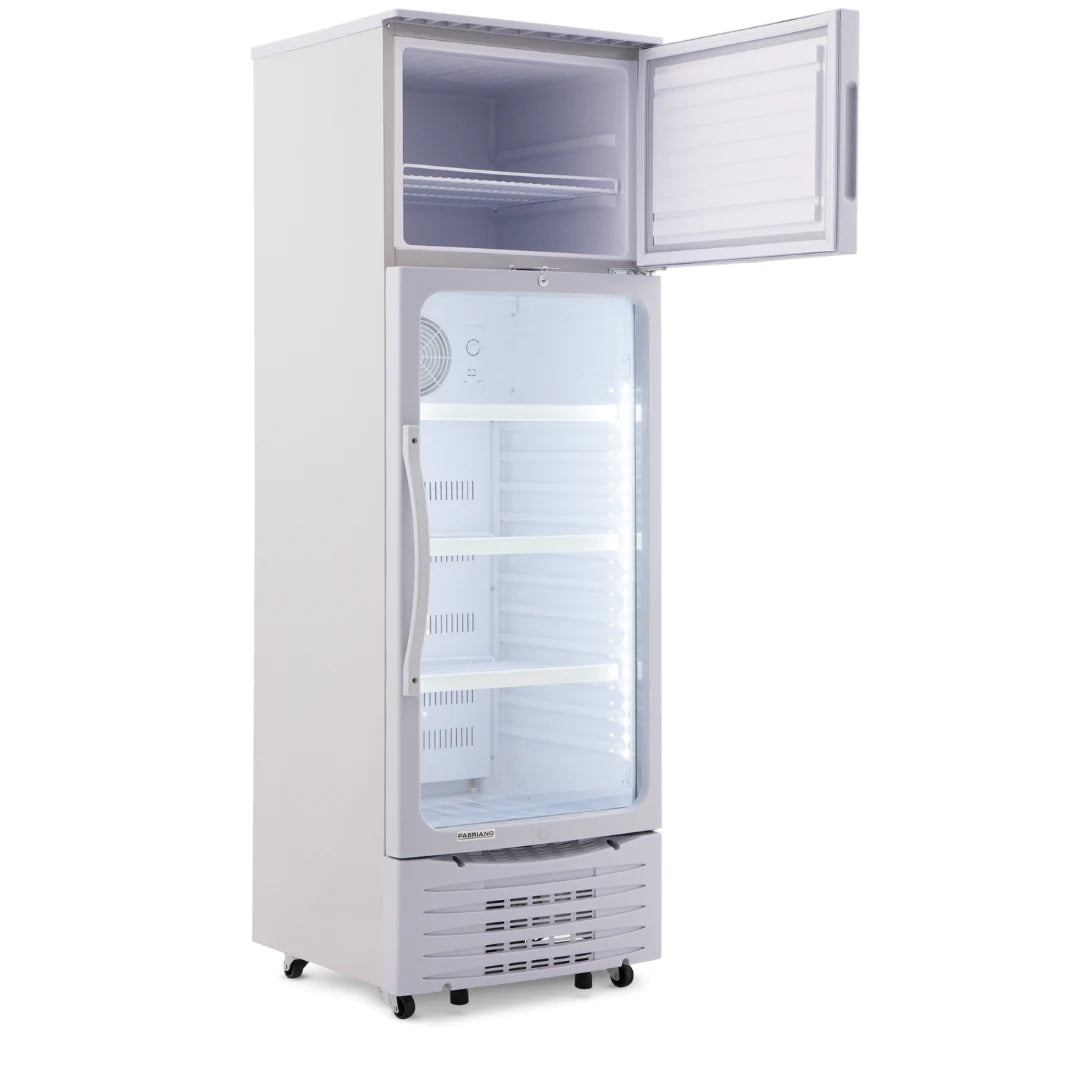 Fabriano 3cuft Freezer + 12cuft Chiller Combination Freezer and Showcase Chiller FFCC12SG