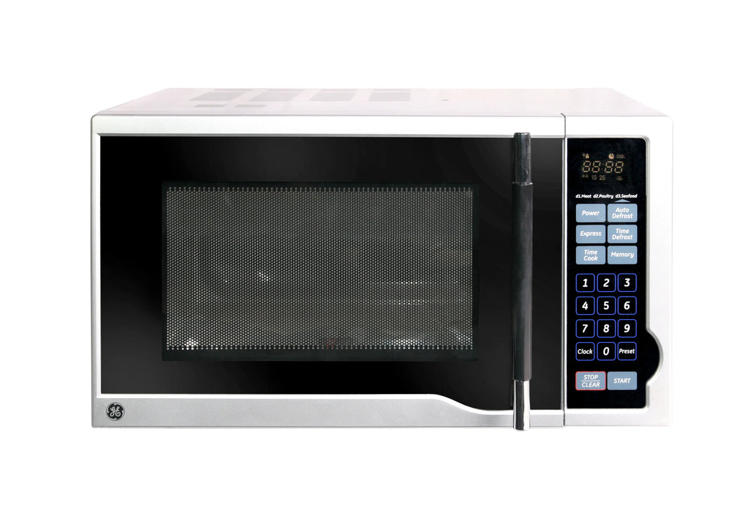 GE Appliances 23L/0.86 cuft Capacity Digital Control Countertop Microwave Oven JEI2340WPSL