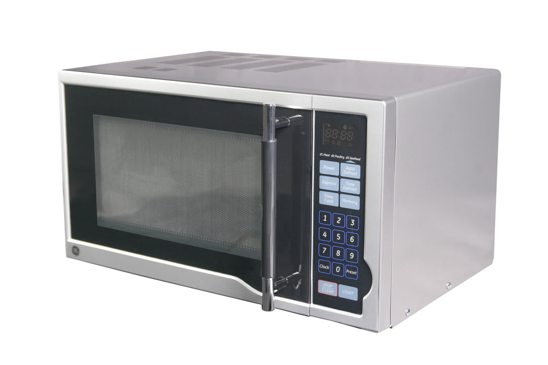 GE Appliances 23L/0.86 cuft Capacity Digital Control Countertop Microwave Oven JEI2340WPSL